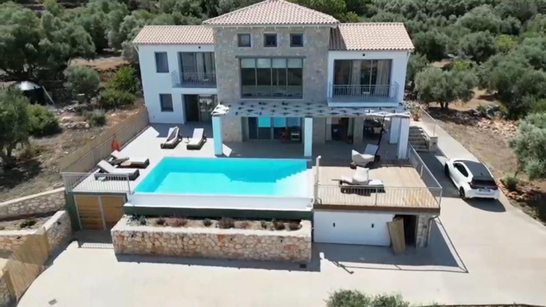 Tsakmakis Villas Luxury- Panoramic Sea View - Lefkada Tsoukaládhes Exterior foto